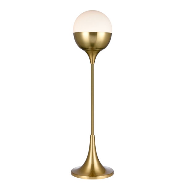 Robin Avenue Satin Gold LED Table Lamp, image 1