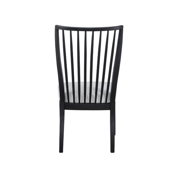 Bowen Charcoal and White Side Chair, Set of 2, image 5