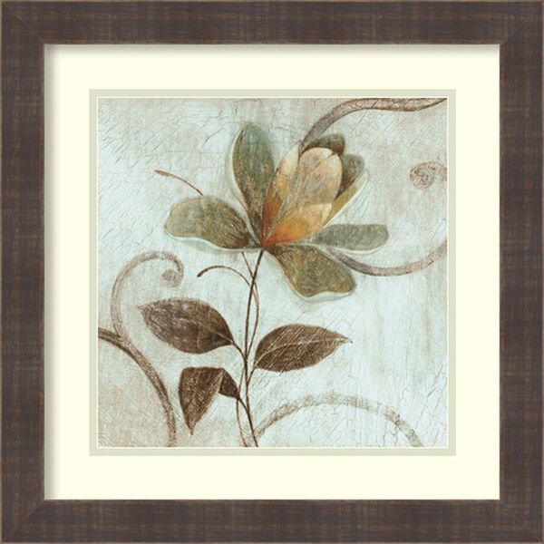 Floral Souvenir 1 by Okre: 18 x 18-Inch Framed Art, image 1