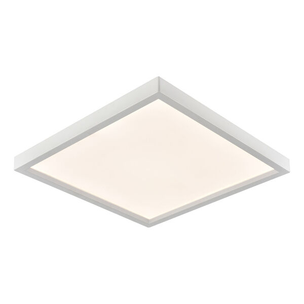 Ceiling Essentials Titan White 10-Inch ADA LED Square Flush Mount, image 1