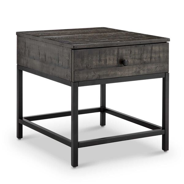 Parker Distressed Whiskey Rectangular End Table, image 1