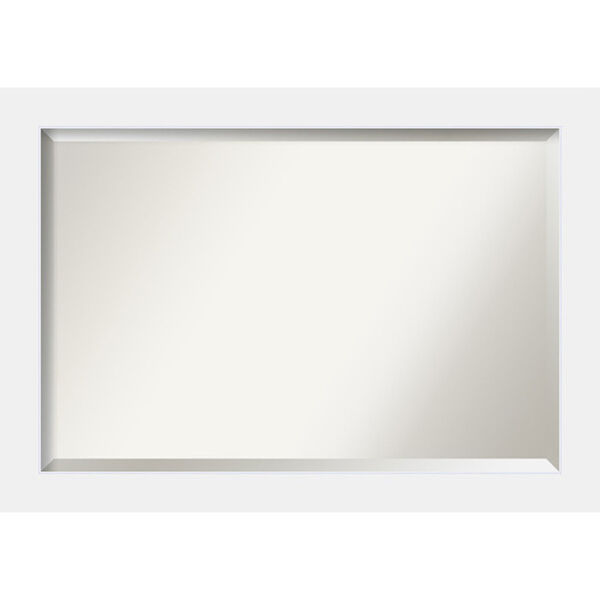 Corvino White 41 x 29 In. Bathroom Mirror, image 1