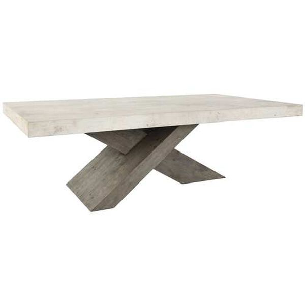 Harper White and Gray Coffee Table, image 2