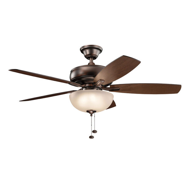 Terra Select Oil Brushed Bronze 52-Inch Three-Light LED Ceiling Fan, image 3