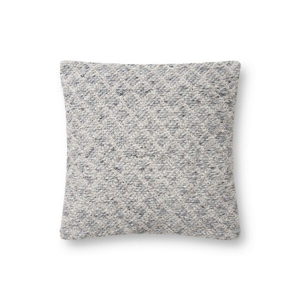 Gray : 18 In. x 18 In. Indoor/Outdoor Pillow, image 1