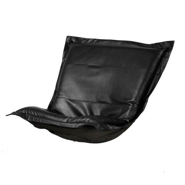 Avanti Black Puff Chair Cover, image 1