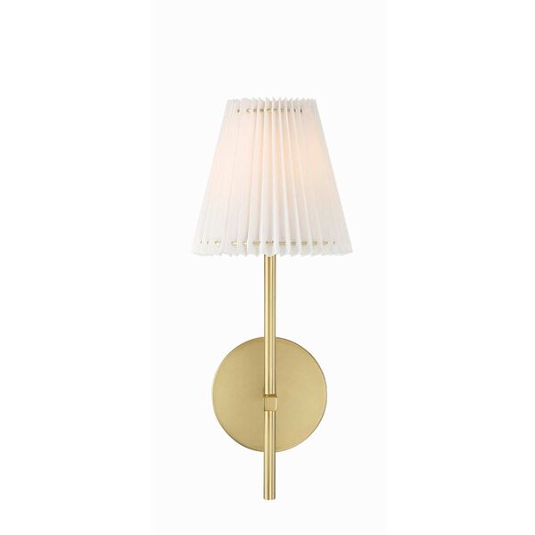 Gamma Aged Brass One-Light Wall Sconce, image 2