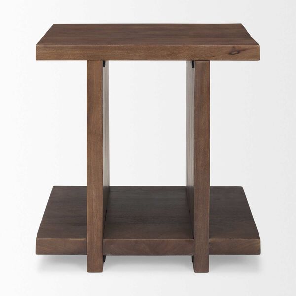 Nohr Medium Brown Wood Accent Table, image 2