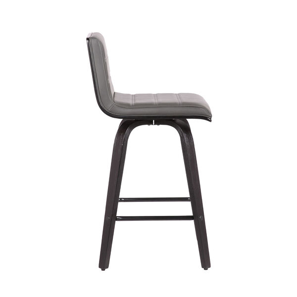 Vienna Black and Gray 26-Inch Counter Stool, image 3
