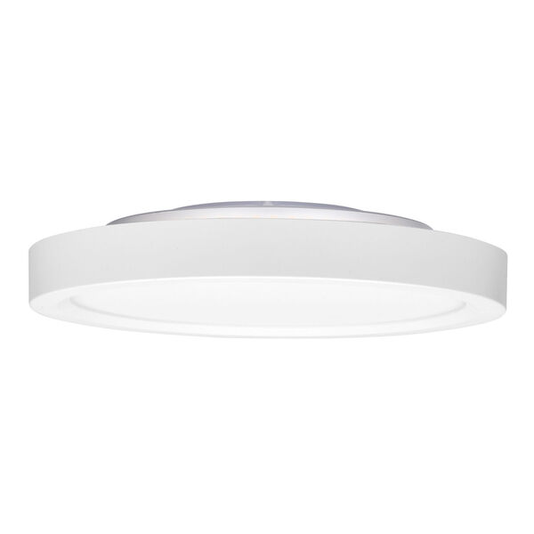 Smart White LED Flush Mount, image 1