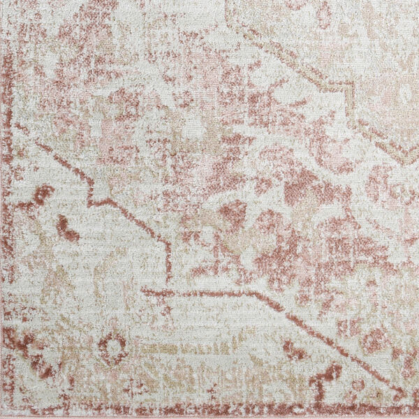 St tropez Rose, Beige and Light Gray Rectangular: 6 Ft. 6 In. x 9 Ft. 2 In. Area Rug, image 3