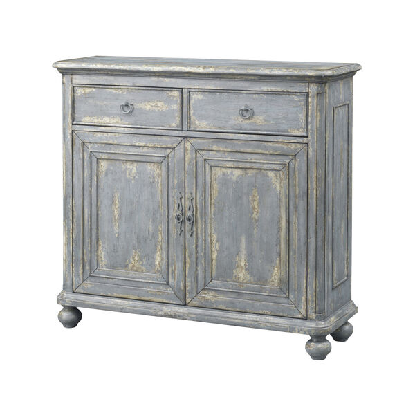 Joline Aged Blue Cabinet, image 1