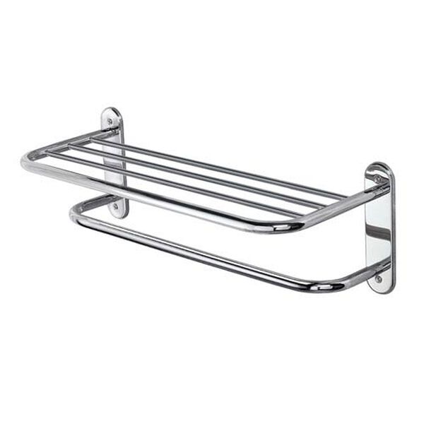Chrome Spa Rack - Two Tier 26.5 Inches, image 1