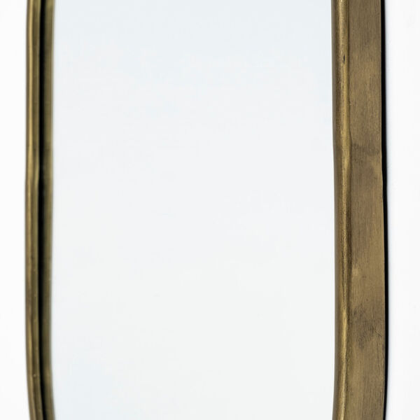 Sylvia I Gold Oval Wall Mirror, image 5