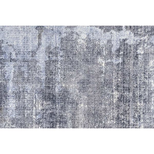Emory Luxury Glam Abstract Blue Gray Ivory Area Rug, image 6