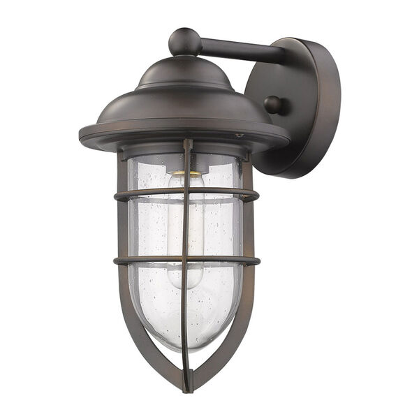 Dylan Oil Rubbed Bronze One-Light Outdoor Wall Mount, image 1