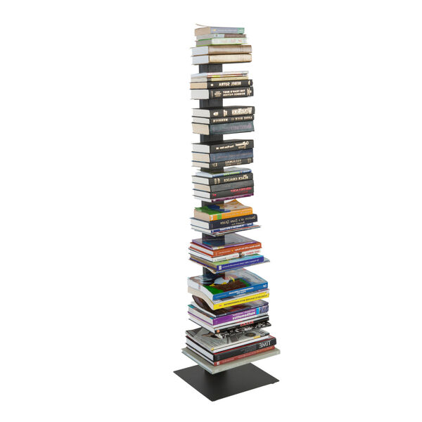 Sapiens Anthracite  14-Inch Bookcase Tower, image 6