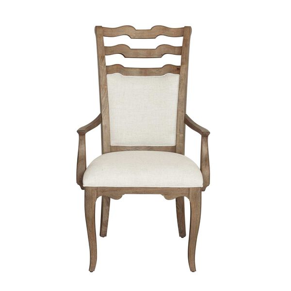 Weston Hills Natural Upholstered Arm Chair, image 2