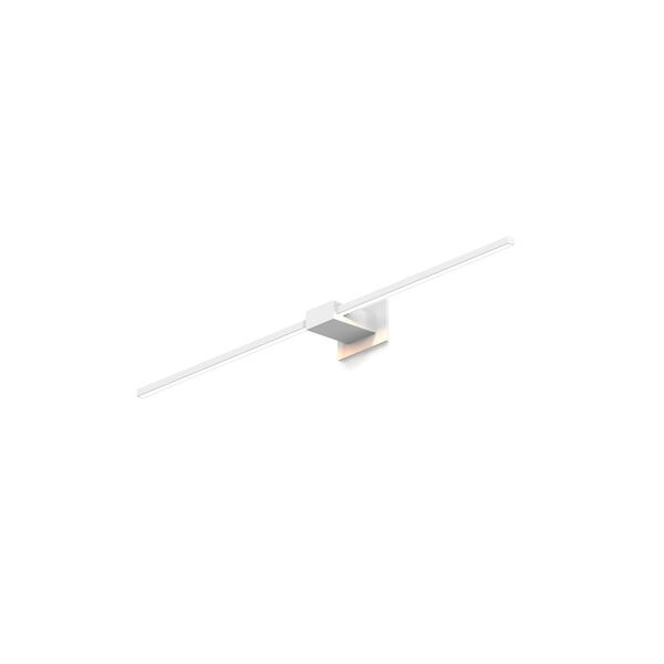 Z-Bar Matte White Soft Warm LED Wall Sconce, image 6