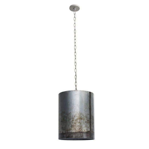 Cannery Ombre Galvanized Two-Light Pendant, image 3