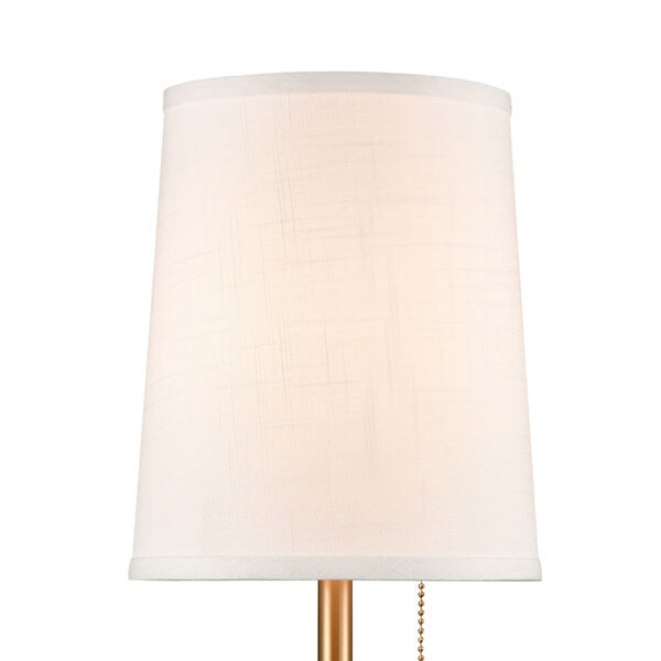 Magda Gray Marble and Satin Brass One-Light Table Lamp, image 3