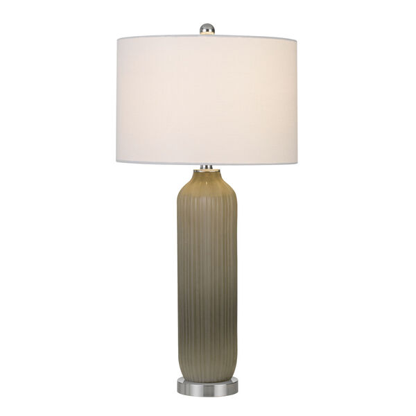 Catalina Gray and White One-Light Table lamp, image 3