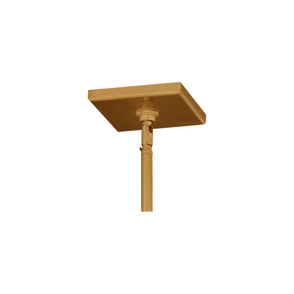 Conant Gilded Satin Brass 18-Inch Four-Light Pendant, image 3