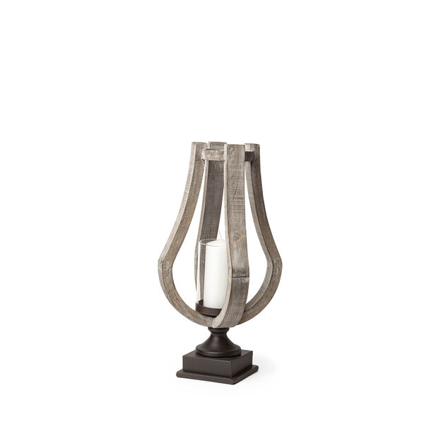 Brillion Brown 17-Inch Table Candle Holder, image 1
