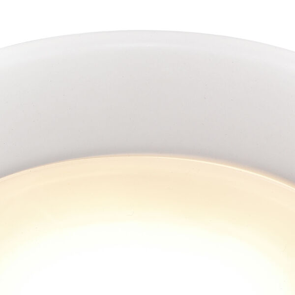 Plandome White LED Flush Mount, image 4