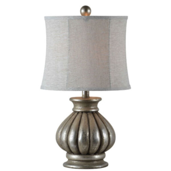 Anita Silver One-Light Table Lamp Set of Two, image 1