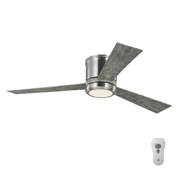 Clarity Brushed Steel 52-Inch LED Ceiling Fan, image 2