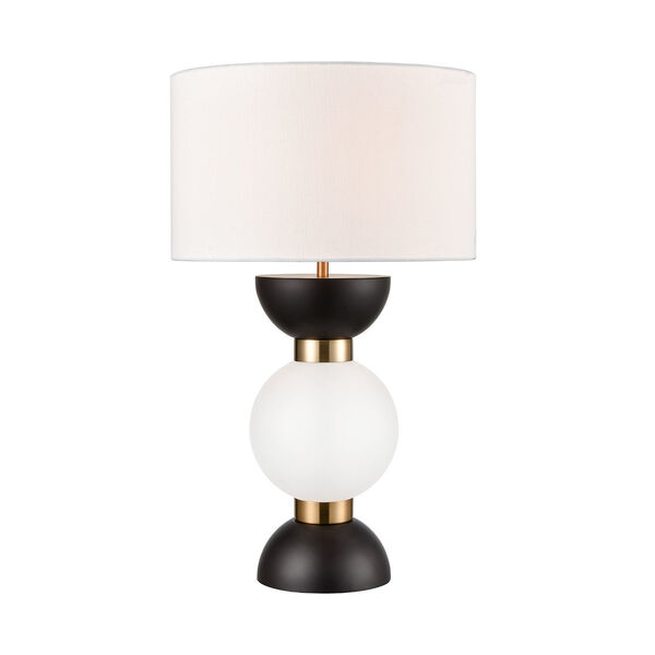 Softshot Oil Rubbed Bronze and Black One-Light Table Lamp, image 1