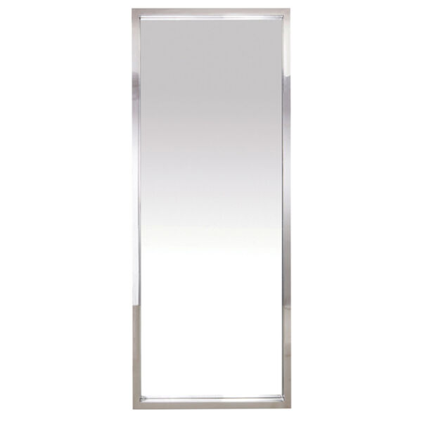 Glam Polished Silver Floor Mirror, image 2