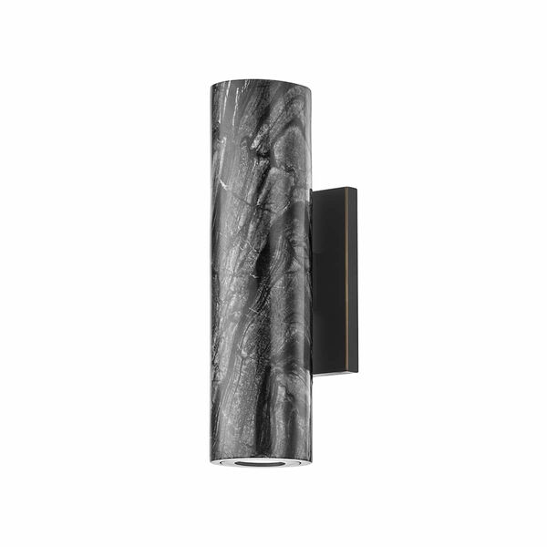 Predock Black Brass ADA LED Two-Light Wall Sconce, image 1