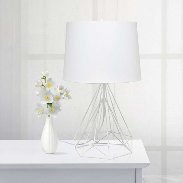 Studio Loft White Matte One-Light Table Lamp, image 3