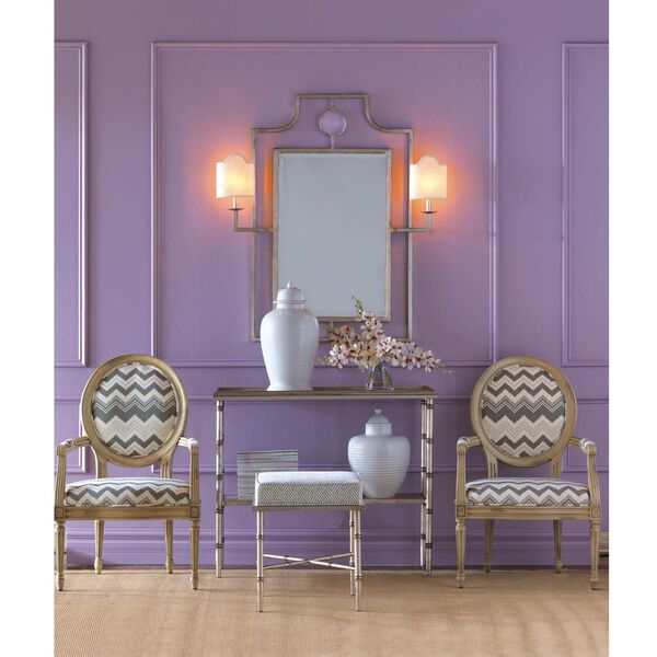 Doheny 42 x 46 Inch Wall Mirror with Sconces, image 3