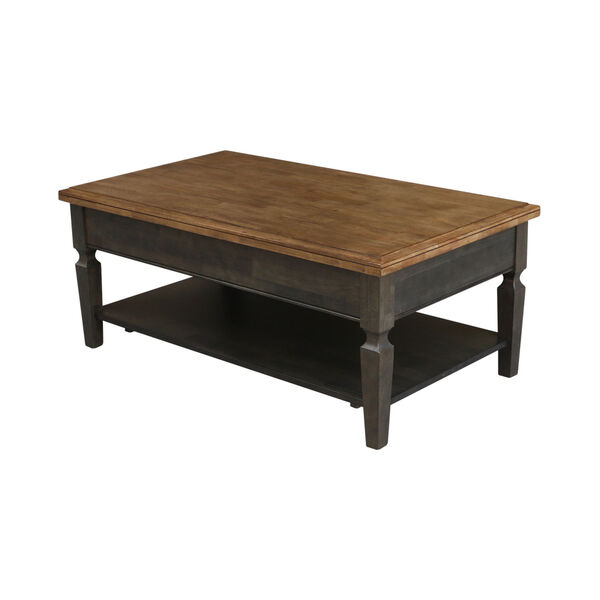 Vista Hickory and Washed Coal Coffee Table, image 3