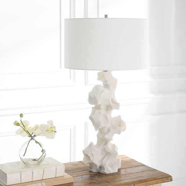 Remnant White Marble Table Lamp, image 4