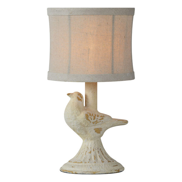 Mavis Cottage White One-Light 12-Inch Table Lamp Set of Two, image 1