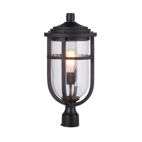 Voyage Midnight One-Light Outdoor Post Mount, image 2