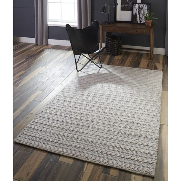 Andes Light Grey Rectangular: 8 Ft. 9 In. x 11 Ft. 9 In. Rug, image 2