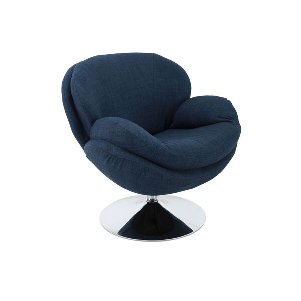 Nicollet Denim Lounge Chair, image 1