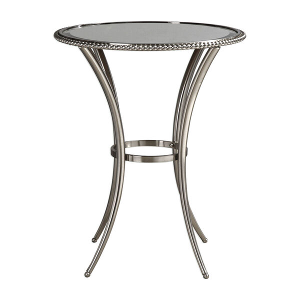 Sherise Beaded Metal Accent Table, image 1