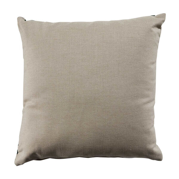 Halo Mallard and Almond 24 x 24 Inch L-Stripe Pillow with Knife Edge, image 2