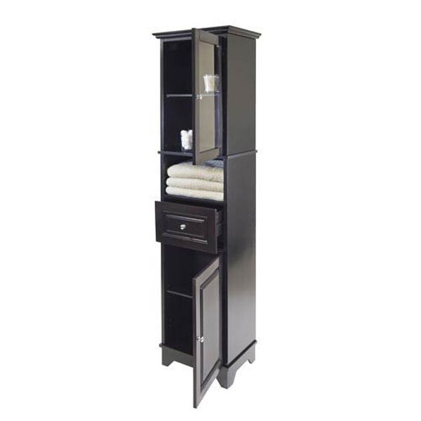 Alps Tall Cabinet w/ Glass Door and Drawer, image 1