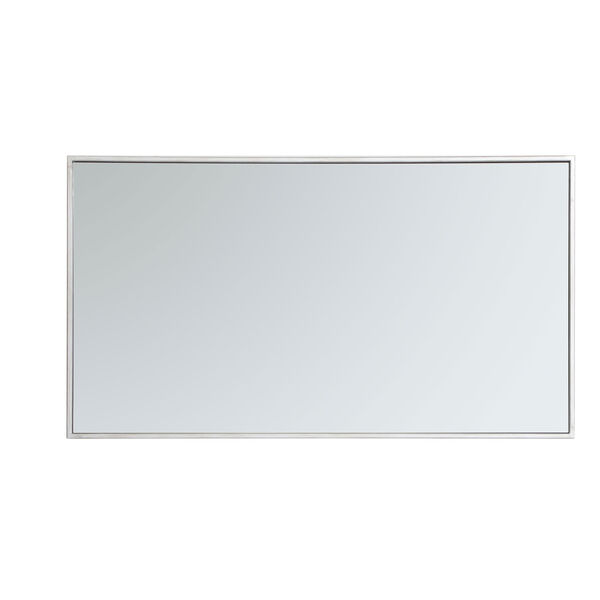 Eternity Silver 20-Inch Rectangular Mirror with Metal Frame, image 5