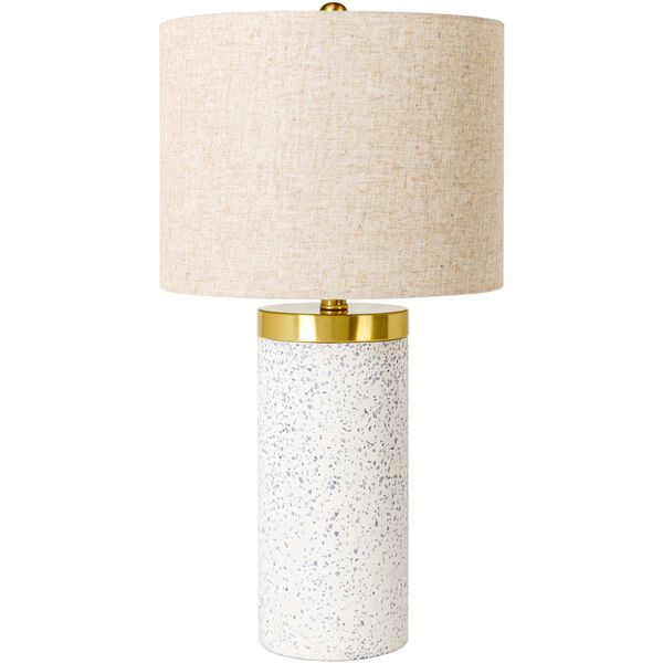 Vejle Blue, Metallic - Brass One-Light Table Lamp, image 1