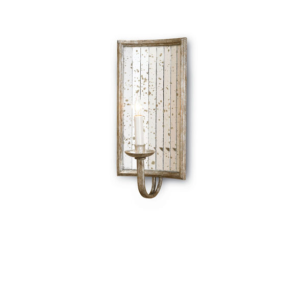 Twilight Harlow Silver Leaf Wall Sconce, image 1