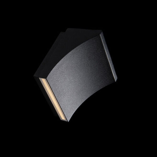 Cornice Black 2700 K Two-Light LED ADA Wall Sconce, image 5