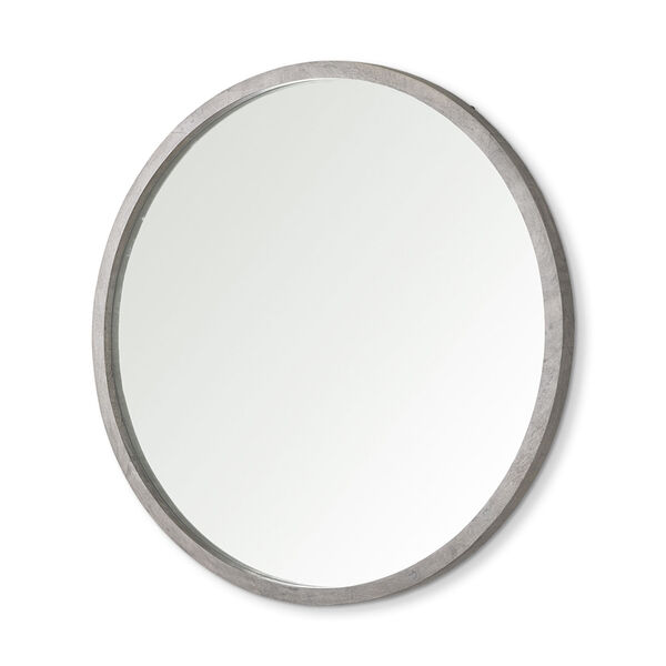 Gambit Gray 46-Inch x 46-Inch Round Wall Mirror, image 1